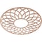 Ekena Millwork Cannes Wood Fretwork Pierced Ceiling Medallion, Cherry, 30"OD x 10 1/4"ID x 1/4"T CMWP30X30X0250CNCH - alternate 4